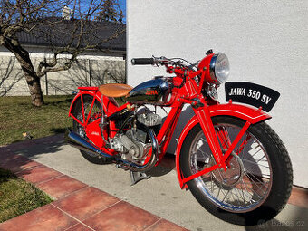 Jawa 350 SV předválečná