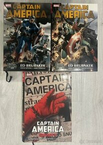 Prodák komiksy Captain America omnibus 1-3.