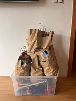 Dřevěné koleje 12 kg + dárek