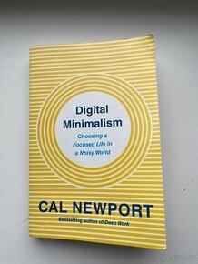 Kniha Digital Minimalism (Cal Newport) anglicky - 1