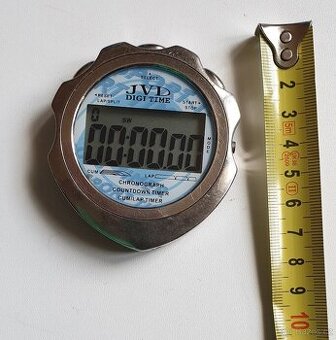 kovové digitální stopky JVD Digi Time - 1