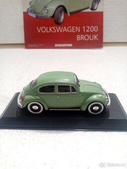 Kovové Autíčko volkswagen 1200 brouk