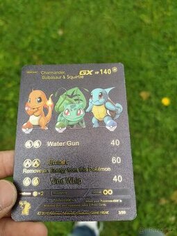 Vzácná poémon kartička
