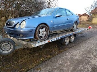 Mercedes W208 CLK 320 V6 - zbyle díly z vozu z přestavby