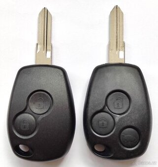 Klíč Dacia Renault 2 / 3 tlačítka Kompletní klíč 2 / 3 tlač