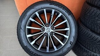 ŠKODA KODIAQ 2 ORIG ALU KOLA TRINITY 18+ZIMNÍ BRIDGESTONE