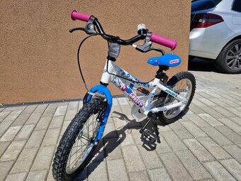 Dětské kolo Ghost powerkid 16 white/blue