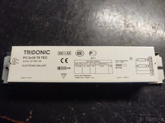 Předřadník 2x36W PC T8 el. TRIDONIC