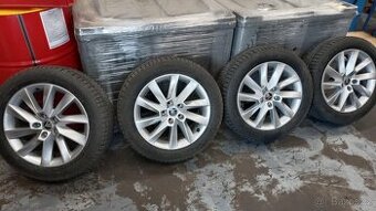 Originál kola Škoda, pneu Nokian 215/55 R17