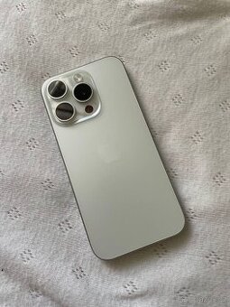 iPhone 15 Pro 128gb White Titanium (baterie 96%)