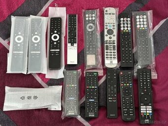Diaľkové ovládače na TV rôzne