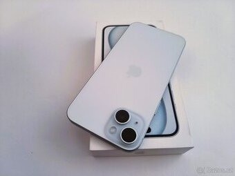 apple iphone 15 128gb Blue / Batéria 100%