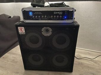 Eden Nemesis 400 hlava + box EN410 + case Gator