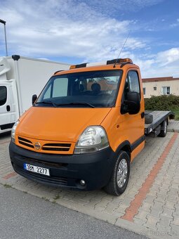 Odtahovka Nissan Interstar 2.5 dci 2008 124000km - 1
