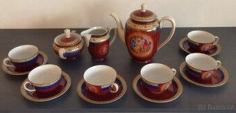 Porcelánová souprava 50 léta