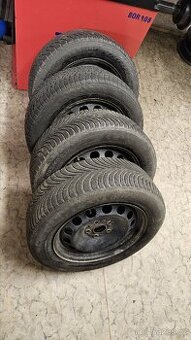 Zimní kola 5x112 r16 57.4 6.5J et 46 gumy 205/60