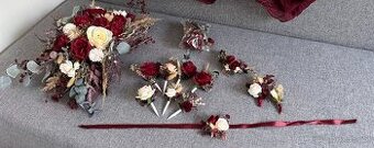 Umělé květiny např. na výzdobu svatby