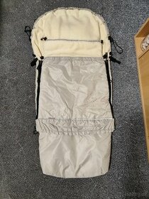 Krásný zimní fusak 3v1, šedo-žlutý TOPSTAV