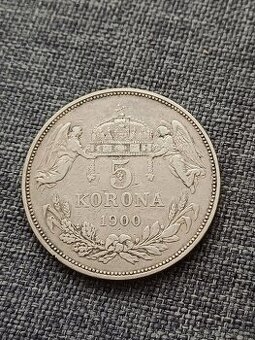 5 koruna 1900 KB FJI RU