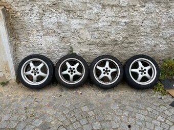 5x100 r17 205/50/17 zimní alu sada octavia 1, golf 4, Seat