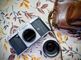 Praktica FX (M42) a objektiv CZJ Bioatar 58/2 T (Q1)