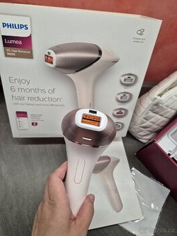 Philips Lumea IPL epilátor 9000 - růžový