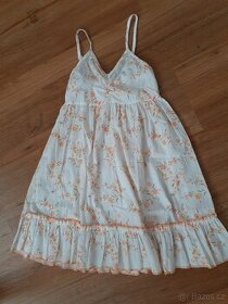 Letní šaty na ramínka 122/128