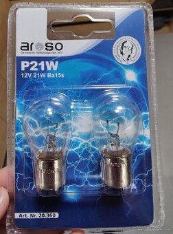 Autožárovky aroso P21W 12V 21W 2ks