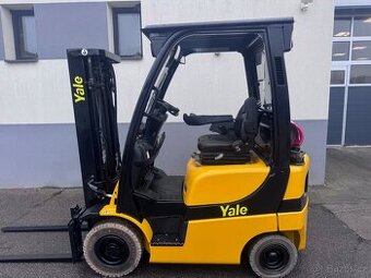 Vysokozdvižný vozík LPG 1,6t Yale 2015 po REPASI TRIPLEX