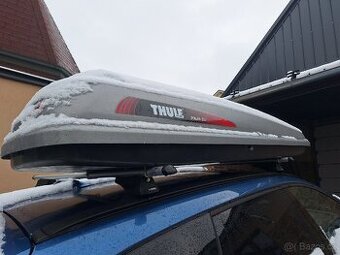 Střešní box na lyže