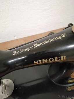 Singer šlapací šicí stroj, funkční - 1