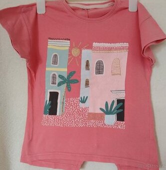 Dívčí triko krátký rukáv 128/134