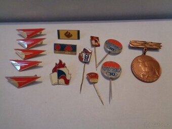 Staré odznaky Pionýr, SSM