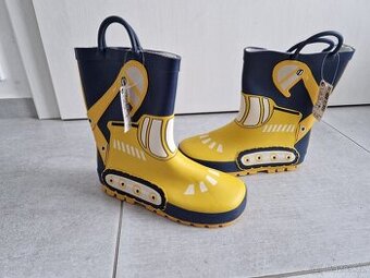 Gumáky, holínky, bagrové, vel.30.5, nové, Next