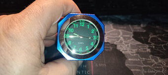 Analogové hodiny na řidítka motocyklu, kola průměr 22-28mm