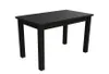 Černý rozkládací stůl IKEA Bjursta
