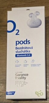 Bezdrátová sluchátka O2 pods