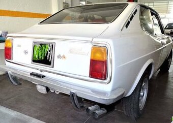 Fiat 128 coupe,  sport výfuk