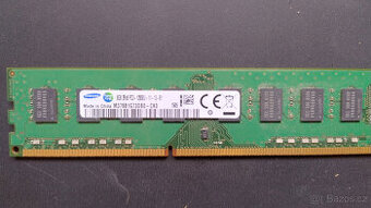 8GB DDR3 1600MHz CL11 Samsung - více kusů