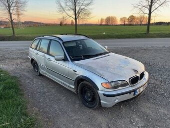 BMW e46 318d zavářka, platná stk.