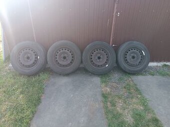 Prodám letní kola 195/65 15,rozteč 5x112, Škoda,Vw..