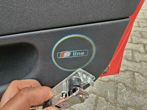 Projekční lampičky dveří Audi S-Line