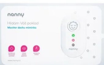 Nanny BM-02 Monitor dechu miminka v záruce do září 2026