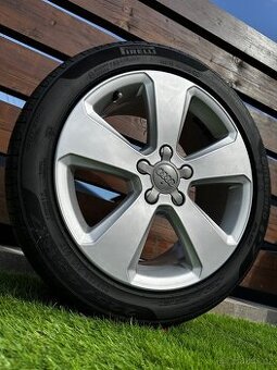 Alu kola 5x112 r17 s letním pneu (3sai)