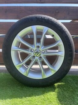Alu kola 5x112 r18 s pneu (Karlet)