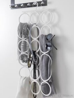 IKEA-MULTIFUNKČNÍ VĚŠÁK NA KRAVATY, ŠÁLY, BRÝLE...... - 1