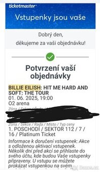 Billie Eilish Praha