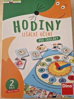HODINY lišácké učení Dino angličtina