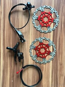 Hydraulické brzdy na kolo MTB