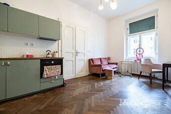 Pronájem bytu 2+kk, Oldřichova, Nusle, 22900 Kč/měs, 49 m2